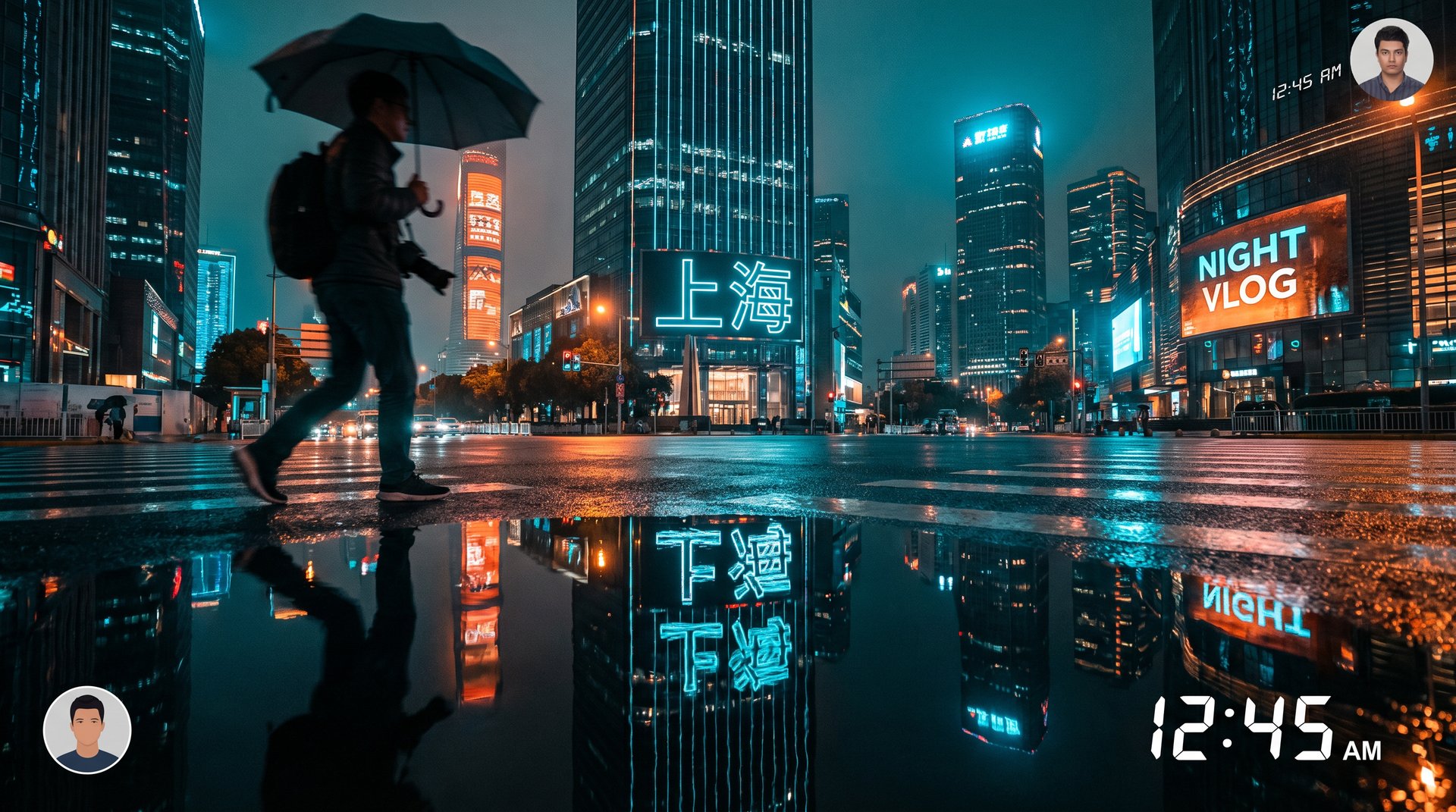 糖心城市夜景视频